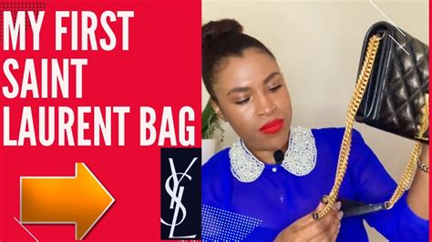 Saint Laurent Unboxing I YSL Handbag I Becky Chain Wallet